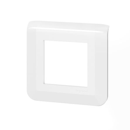 Legrand White 2 Gang Faceplate & Mounting Plate